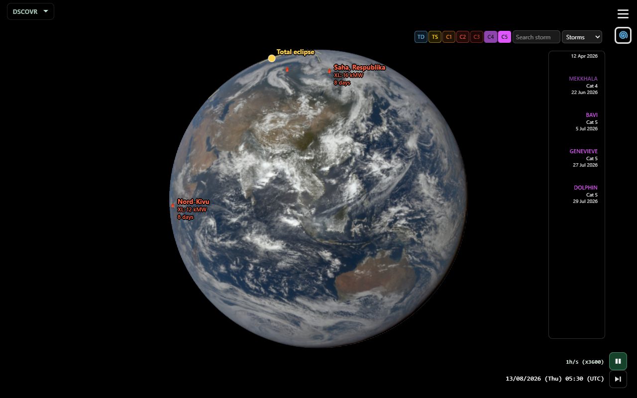 Storm filters and event strip